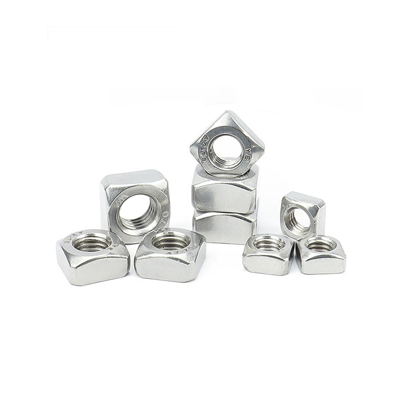 Écrous minces carrés en acier inoxydable DIN 562 Écrous minces carrés en acier inoxydable DIN 562