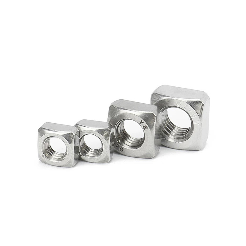 Écrous minces carrés en acier inoxydable DIN 562 Écrous minces carrés en acier inoxydable DIN 562