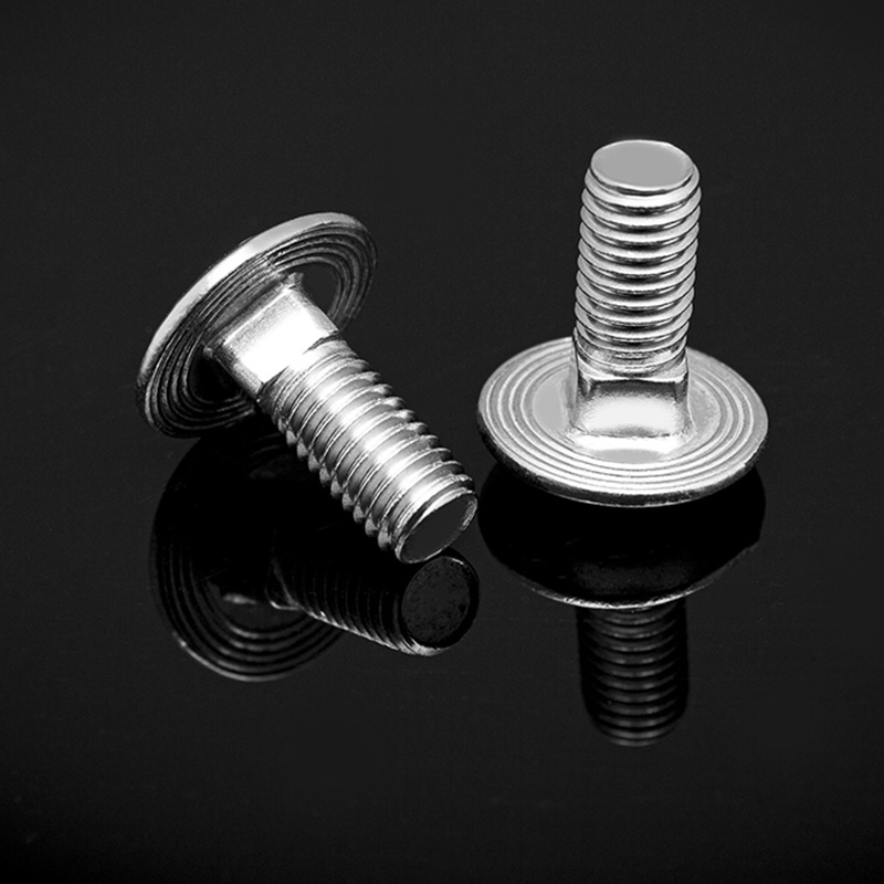 Boulons à col carré à tête champignon en acier inoxydable DIN603 Boulons à col carré à tête champignon en acier inoxydable DIN603